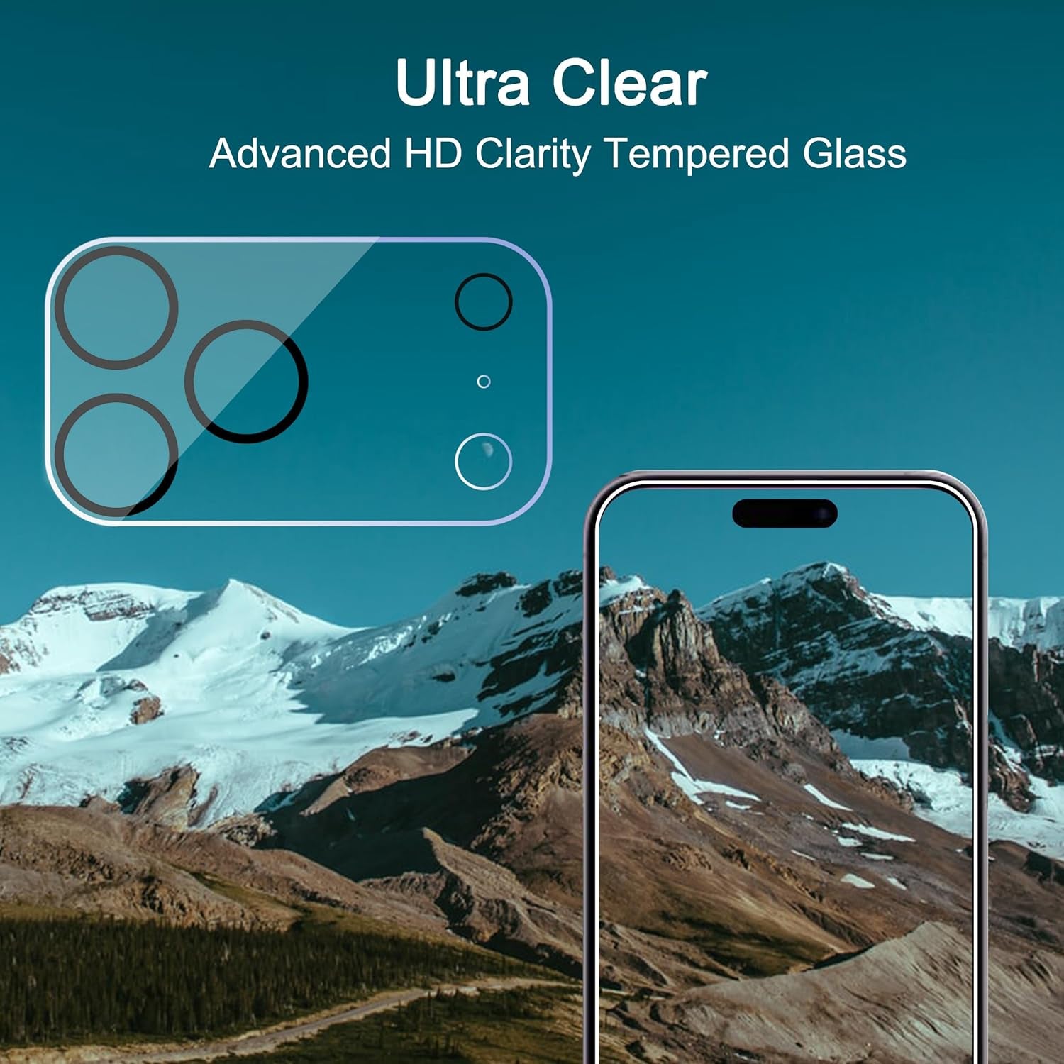 3 Pack Camera Lens Protector for Iphone 17 Pro Max,Tempered Glass,9H Hardness,Ultra Hd,Anti-Scratch,Case Friendly,Does Not Affect Night Shots[Not for Iphone 17/17 Pro/Iphone Air]