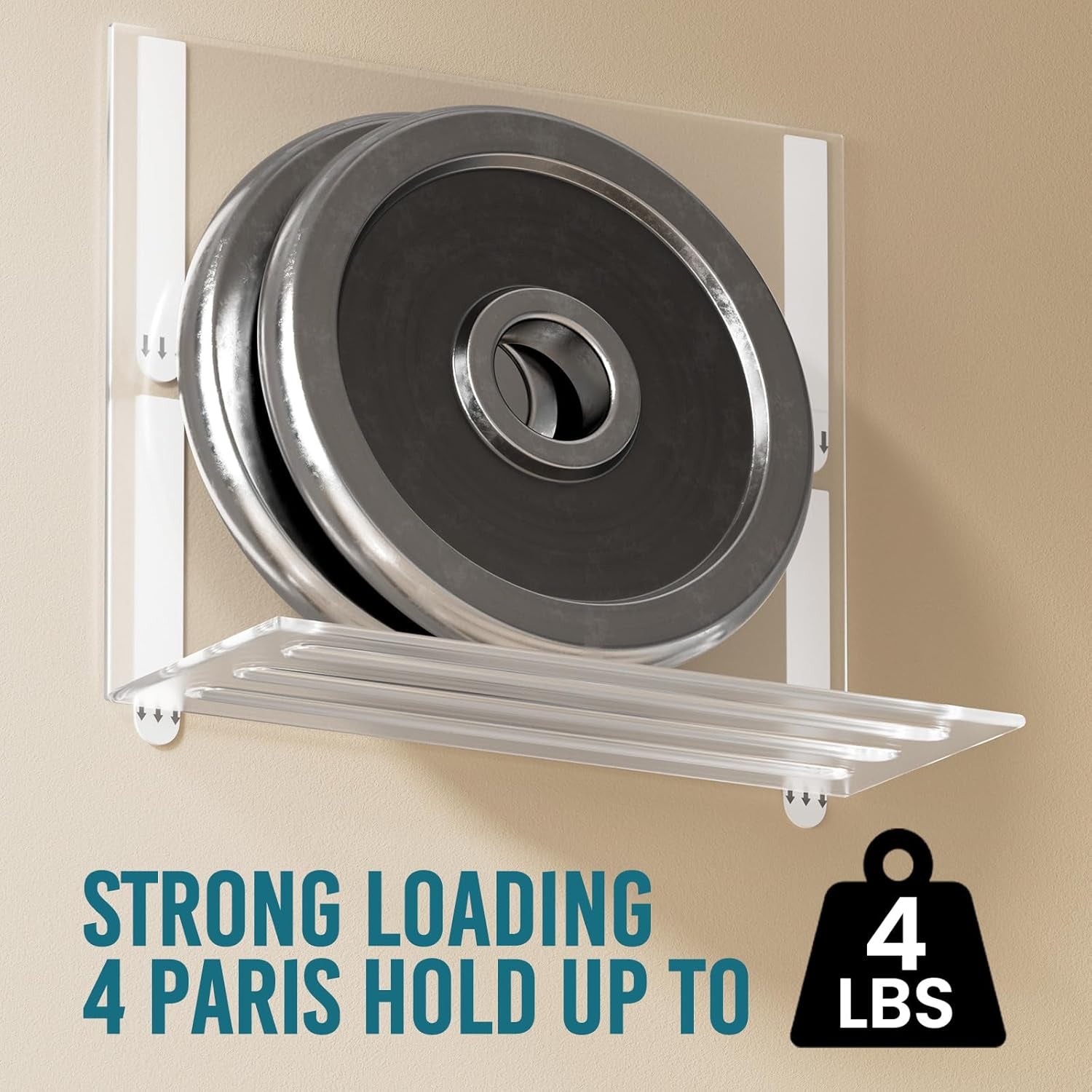 Picture Hanging Strips Heavy Duty, Small 16 Pairs (32 Strips) Frame Hangers Strips for Walls, Pictures Hanging Kit without Nail, Damage Free Adhesive Poster Strips for Decor, Art, Mirror