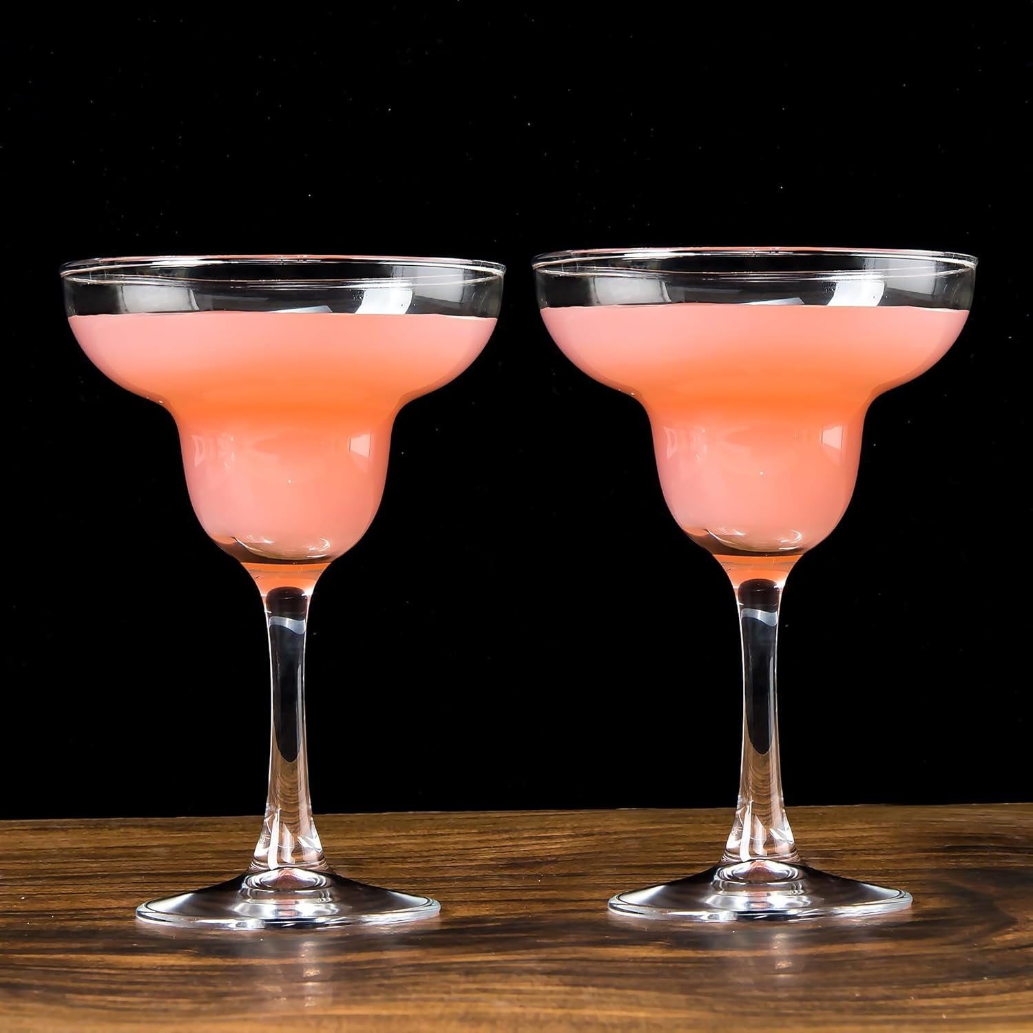 Set of 7 Classic Clear Margarita Glasses - Versatile Cocktail Glasses for Espresso Martini, Cosmopolitan, Manhattan, Perfect for Housewarming and Engagement Gifts, 10 Ounce Capacity