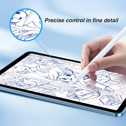 3 Pack Apple Pencil Tips Replacement,Compatible with Apple Pencil 1St and 2Nd Gen,Penlike Metal Nib Wear-Resistant Pen Needle Stylus Tip,Precise Control White