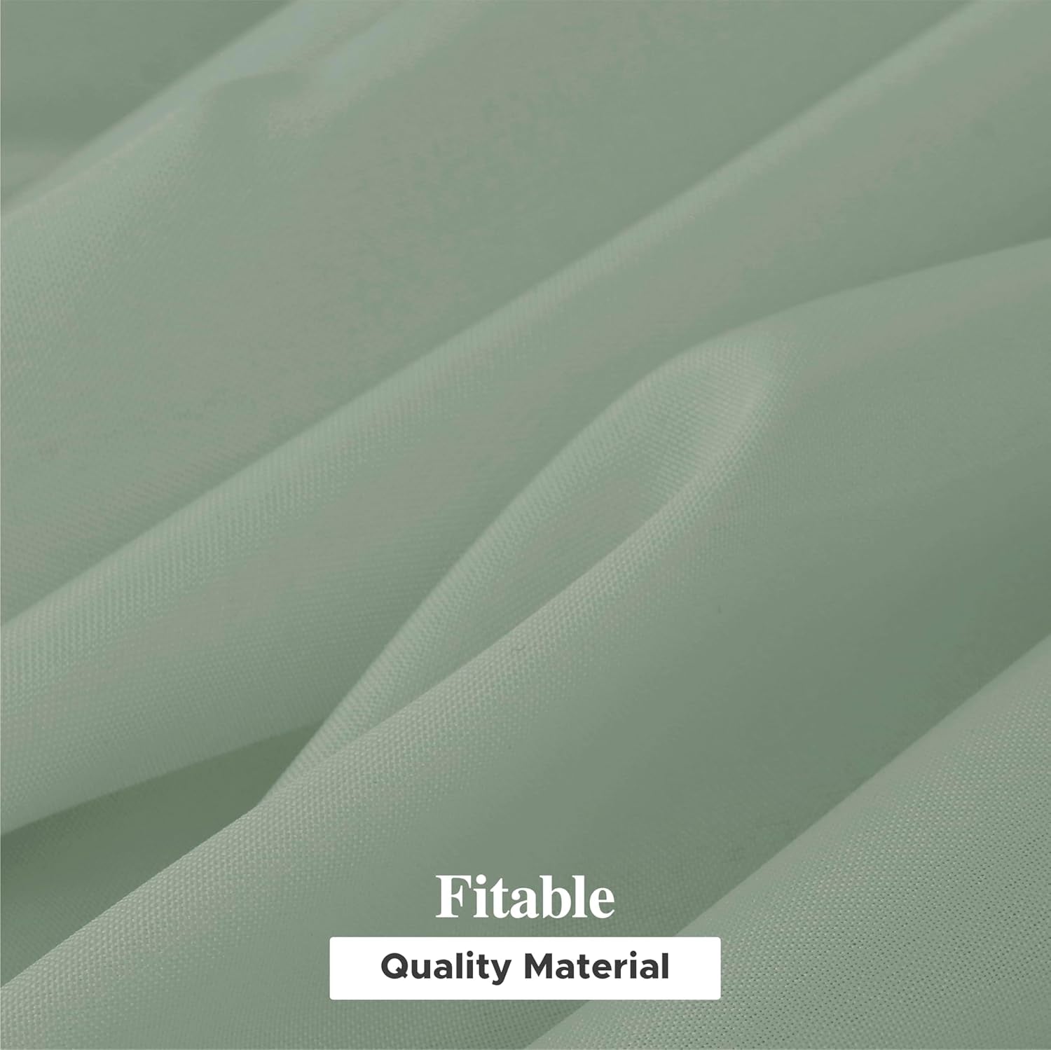 Sage Green Rectangle Tablecloths - 6 Pack, 70 x 120 Inches - Wrinkle and Stain Resistant Polyester Covers for Weddings, Parties, Banquets, and Formal Events