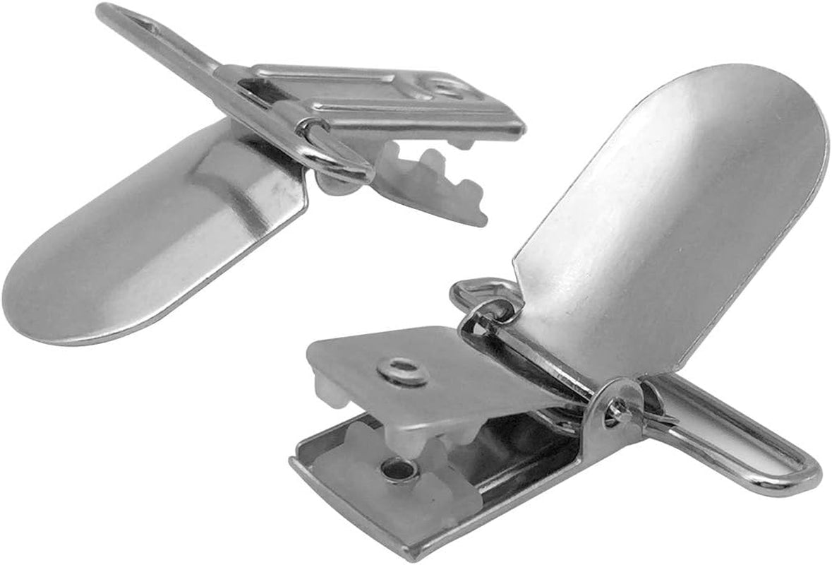 20-Piece Men'S Suspender Clips Sheet Straps Holder Fasteners