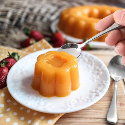 6-Piece Demitasse Espresso Spoons, 4 Inches Stainless Steel Mini Coffee Spoons