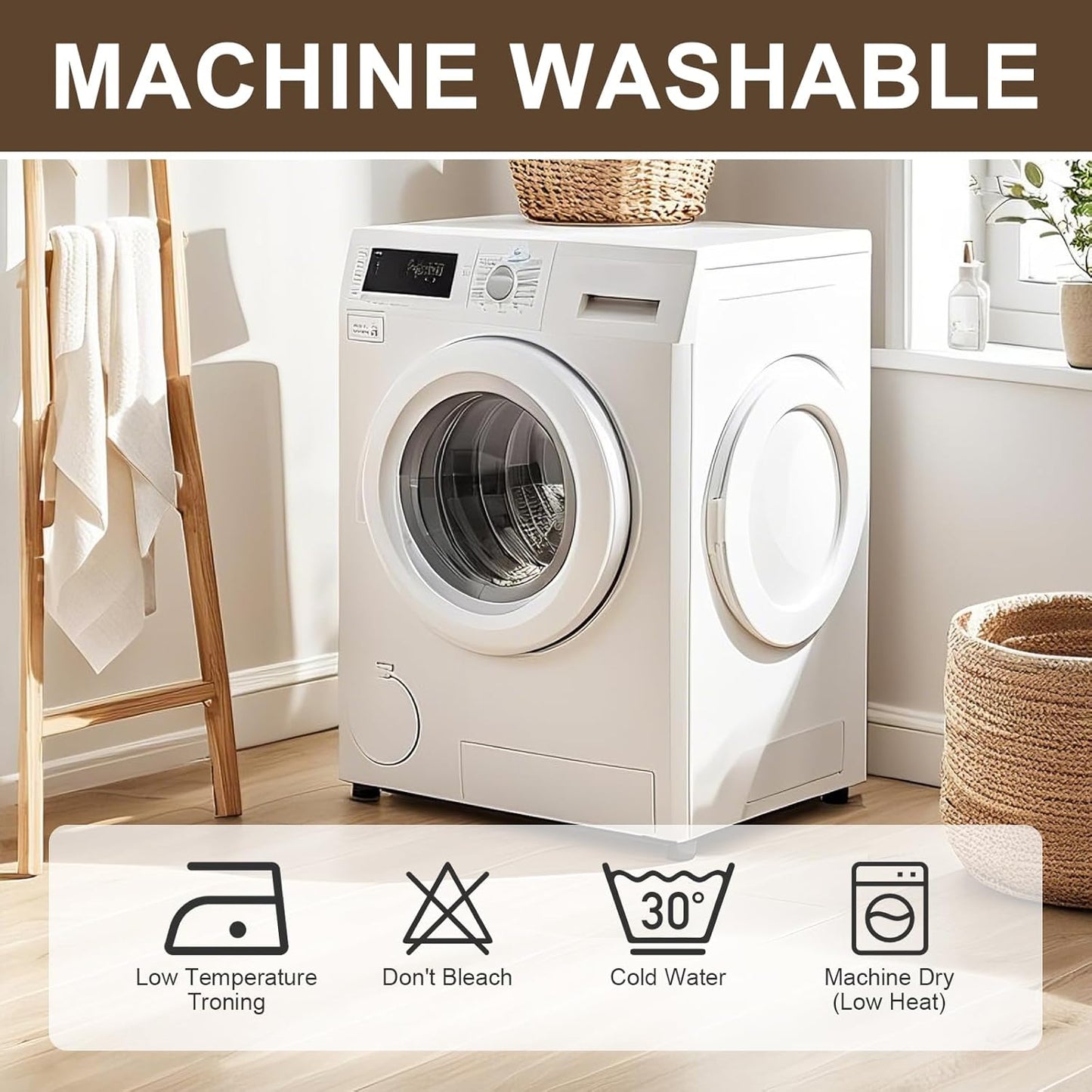 Blackout Curtain Valances for Kitchen Window/Living Room/Bathroom Privacy Added Rod Pocket Home Decoration Winow Valance, 52" W X 18" L, Floral in Grey and Teal