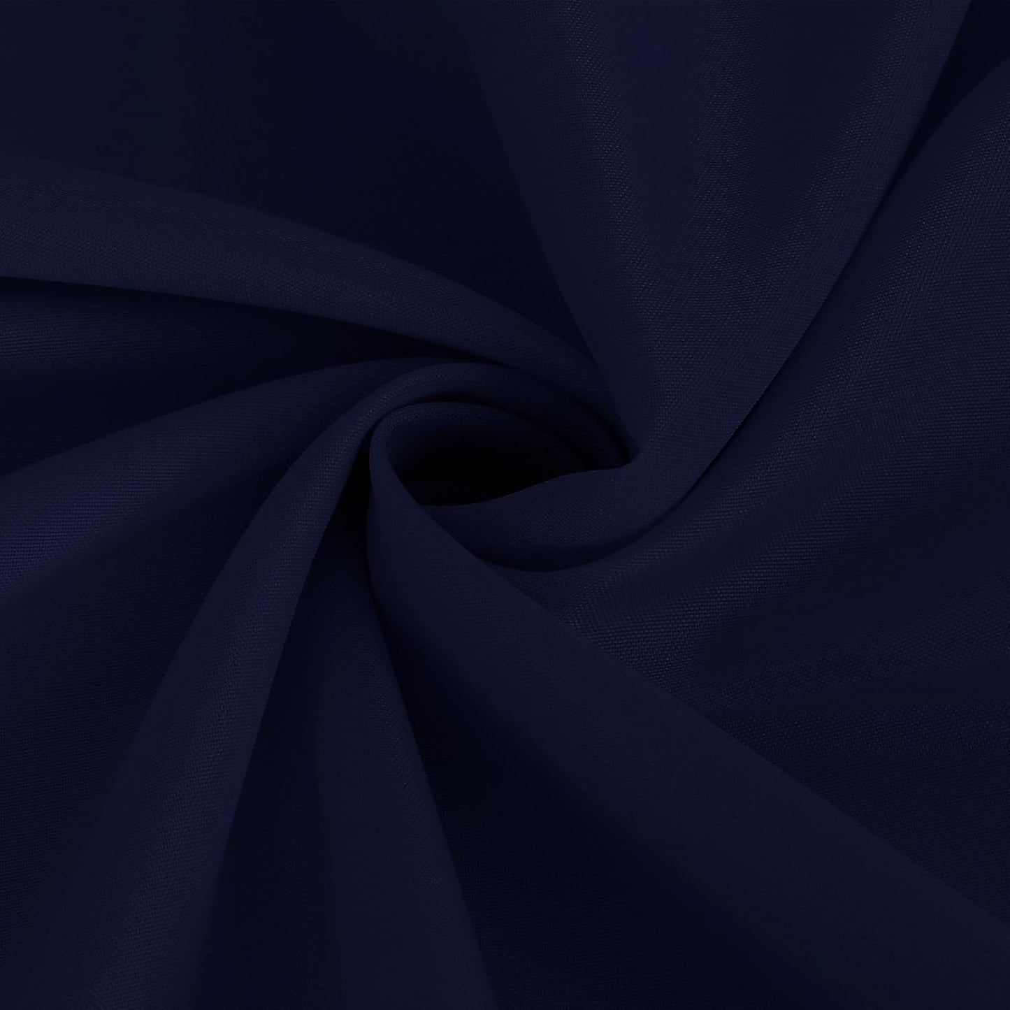 Navy Tablecloths for 6-8 Foot Tables, Set of 6 - 70 x 120 Inches - Reusable and Washable Polyester Fabric Table Covers for Weddings, Parties, and Banquets