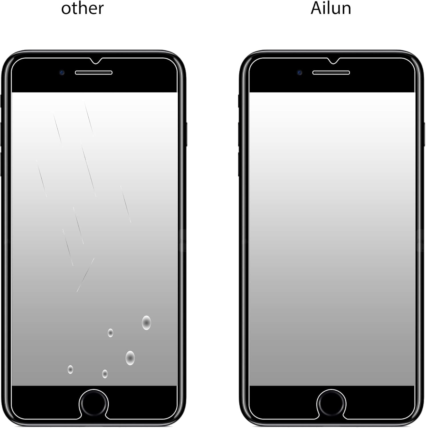 Screen Protector for Iphone SE 2022 3Rd Generation, [3Pack] Case Friendly Tempered Glass