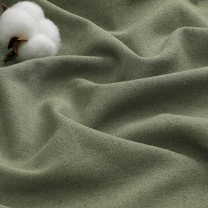 Colin Sage Green Curtains 84 Inches Long for Bedroom Living Room 2 Panels Set, Semi Sheer Light Filtering Soft Linen Textured Curtain, Modern Rod Pocket Drapes, 2 Panels, 42 X 84 Inch