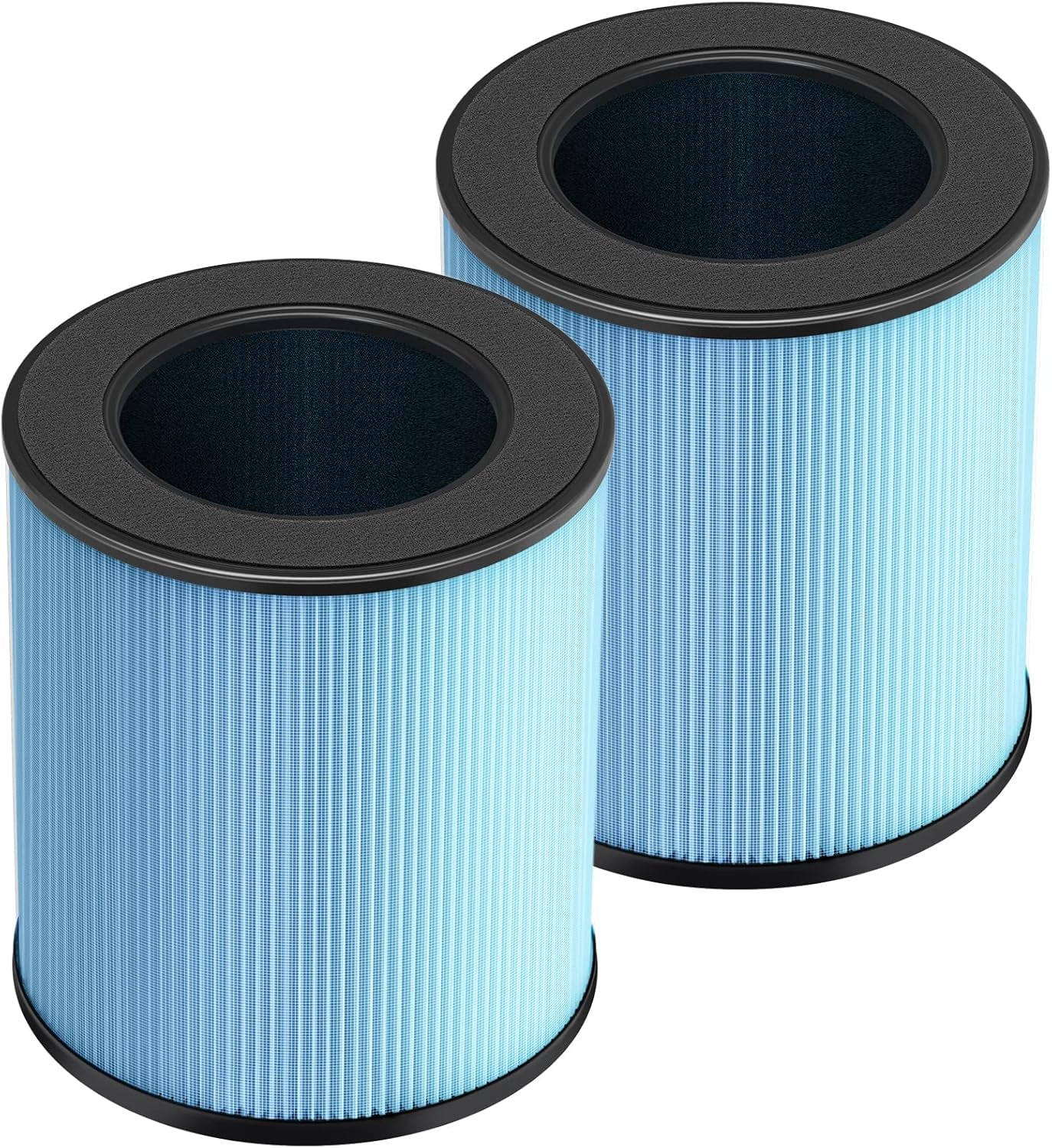 MK03 Air Filter Replacement - 2 Pack, 4-In-1 HEPA Filter Compatible with POMORON MJ003H Air Purifier, Replaces MG03JHLX/DH-JH03/MJ003H-RF