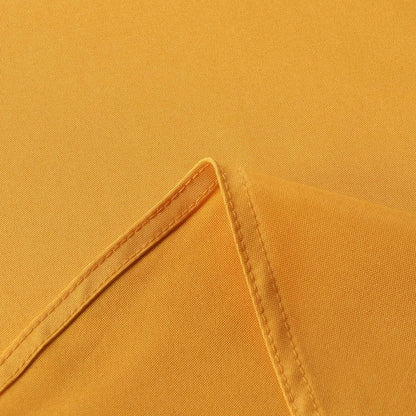 Rectangle Tablecloth - 60 X 84 Inch - Stain and Wrinkle Resistant Washable Polyester Table Cloth, Decorative Fabric Table Cover for Dining Tables, Buffet Parties and Camping, Gold