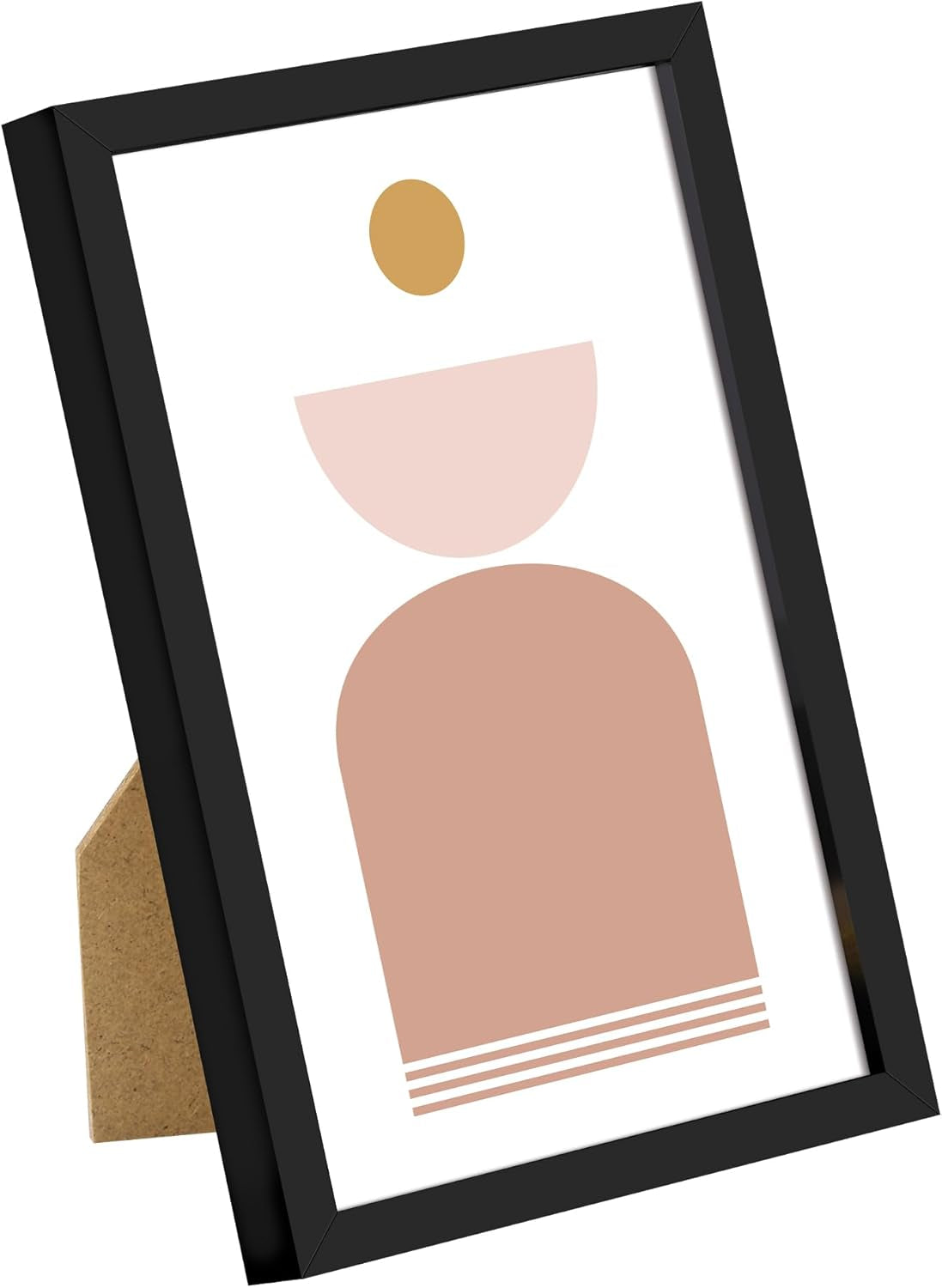 3 Pack 4X6 Picture Frame Bundle Wtih 4X6 Brwon Frames