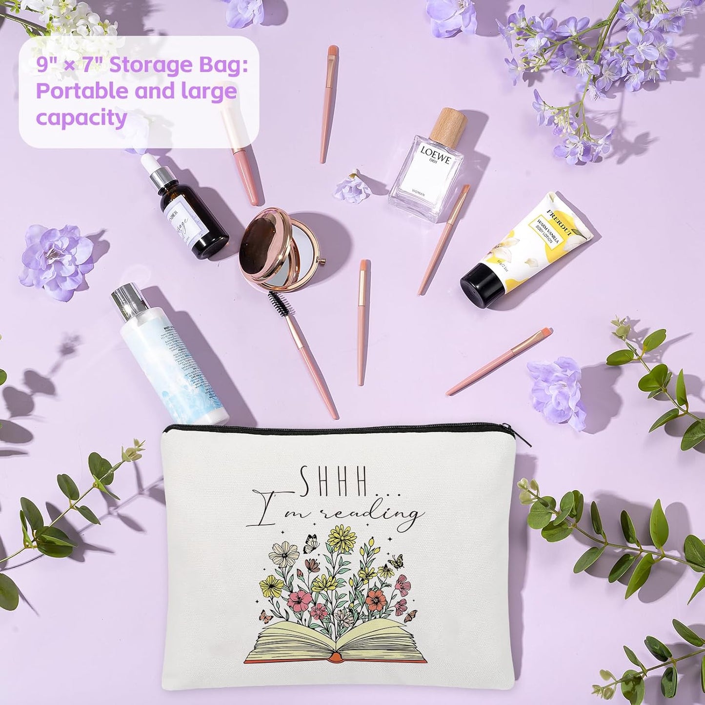 Book Lovers Gifts for Women, Bookish Gifts for Readers, Gift for Book Lovers Women, Gift for Readers, Bookclub, Librarian, Bookworm, Reading Accessories, with 16Oz Glass Cup, #2