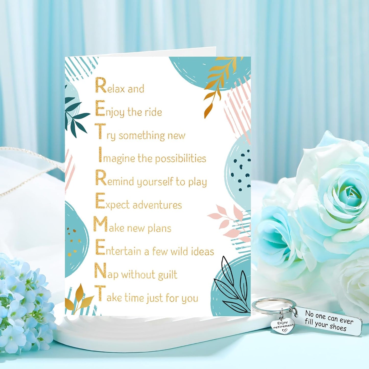 Elegant Retirement Gift Basket for Women 2025 - Thoughtful Retirement Gifts for Coworkers, Teachers, Nurses, Friends, Bosses, Moms, Grandmas, and Retirees, Featuring a 20oz Tumbler, Greeting Card, and "The Queen Has Retired" Socks