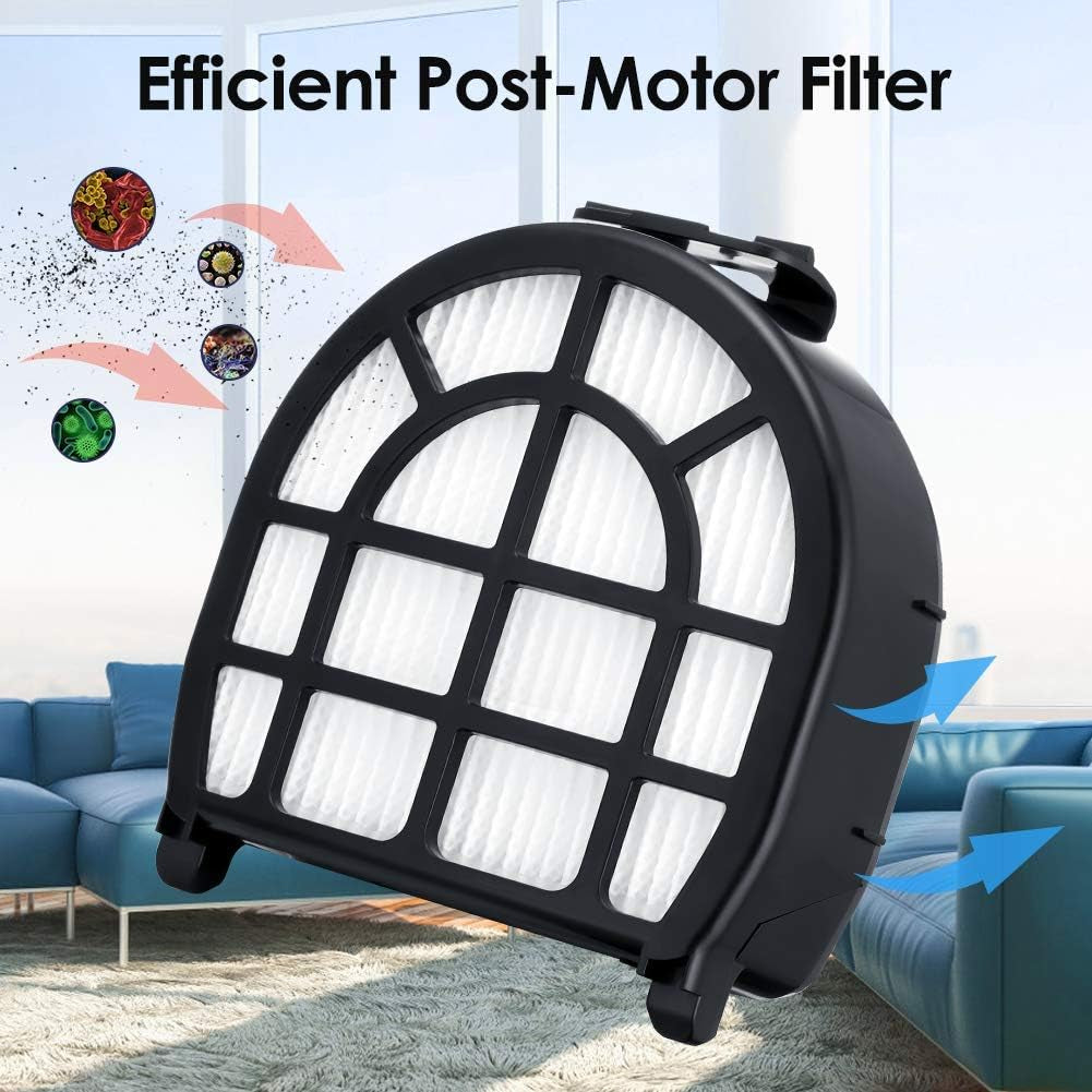 Shark LZ601 Replacement Filters for Shark APEX Uplight Lift-Away Duoclean Stick Vacuum Models LZ600, LZ601, LZ602, LZ602C, Compatible with Part # XFFLZ600 (4+2+2)