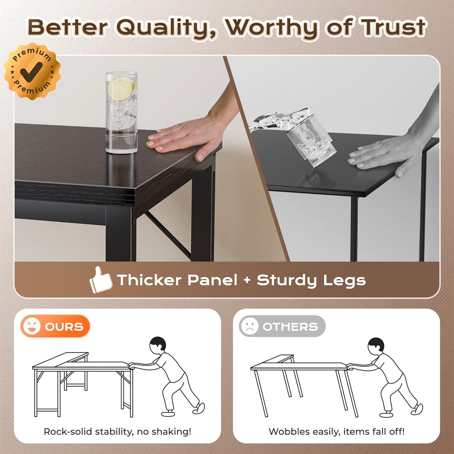 63-Inch L-Shaped Desk with Integrated Power Outlets and USB-C Port, Reversible Design, Spacious Corner Gaming and Office Desk, 0.95-Inch Thick Desktop, Sturdy Metal Frame, Ideal for Home Office and Study, Black