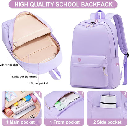 Backpack for School Kids Backpack Teen Girls Bookbag Laptop Backpack Gifts for Women