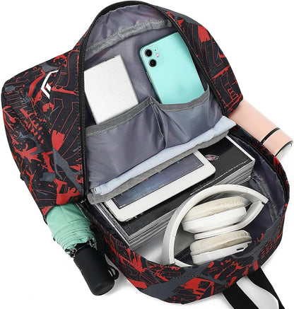 Preschool Backpack Kids Kindergarten Backpack with Lunch Box School Book Bags for Elementary Primary Schooler