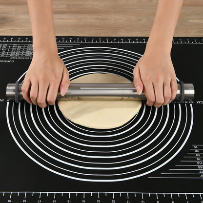 Non-Slip Silicone Pastry Mat 28 X20 for Non Stick Baking Mats, Countertop Placemats, Dough Rolling, Kneading/Fondant/Pie Crust Pad