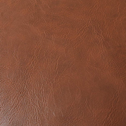 Faux Leather Boho Decorative Throw Pillow Covers, Thick Modern Solid Square Cushion Case Set for Couch Sofa Bedroom Car Living Room (12X20 Inch/30X50 Cm, Brown)