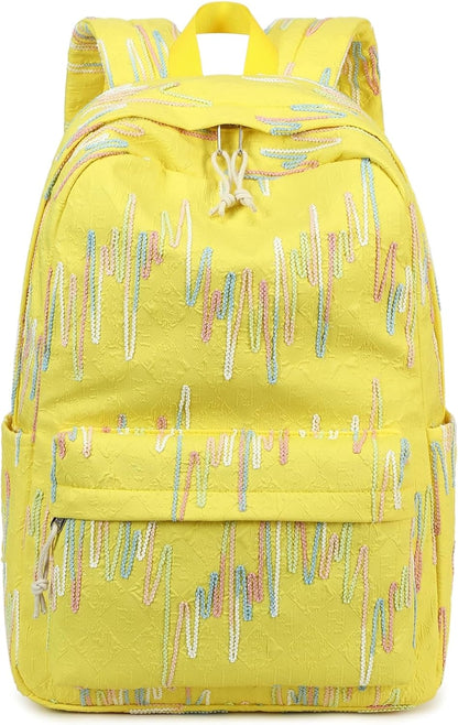 School Backpack for Teen Girls Women Laptop Backpack College Bookbags Middle School Travel Work Commuter Back Pack