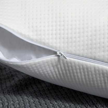 ® Cooling Goose Feathers down Pillows for Sleeping, Hotel Quality Chill Pillow with Removable Pillowcase, White, Standard Size, 20X26 Inches, 1 Pack