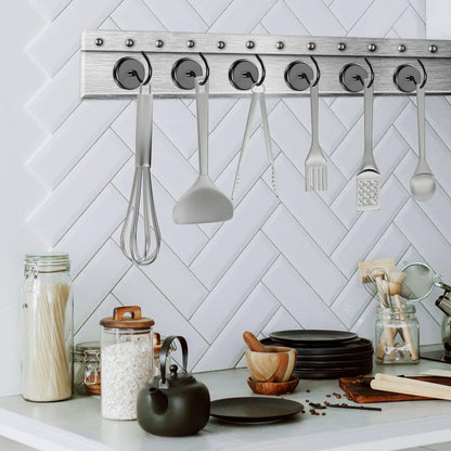 Magnetic Hooks Heavy Duty, 110 Lbs Strong Magnet Hook for Cruise Cabins, Large Magnetic Hooks, Magnets with Hooks for Hanging, Cruise, Curtain, Home, Kitchen, Workplace - 4Pack