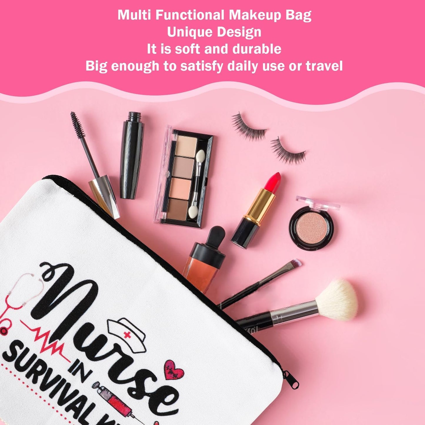 Nurse Gifts for Women, Nurse Appreciation Gifts, Nurses Week Gifts, Nurse Gifts, New Nurse Gifts, Thank You Gift for Nursing Graduation Birthday Gifts - 16 Oz Glass Cup Gift Baskets