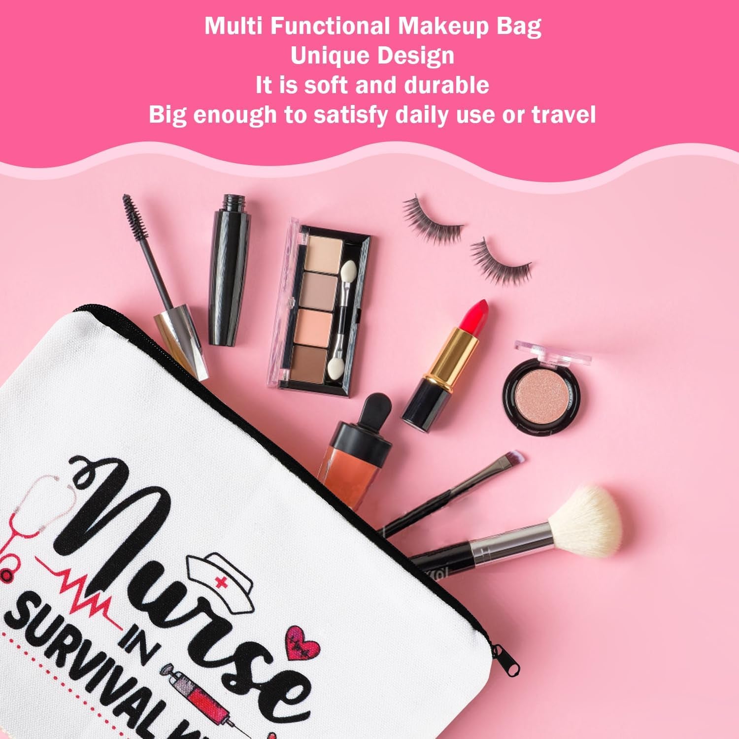 Nurse Gifts for Women, Nurse Appreciation Gifts, Nurses Week Gifts, Nurse Gifts, New Nurse Gifts, Thank You Gift for Nursing Graduation Birthday Gifts - 16 Oz Glass Cup Gift Baskets