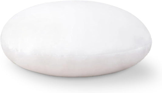 14 Inch round Throw Pillows Pillow Insert, Floor Pillow Form Stuffer Sham for Decorative Cushion Bed Couch Sofa Wedding