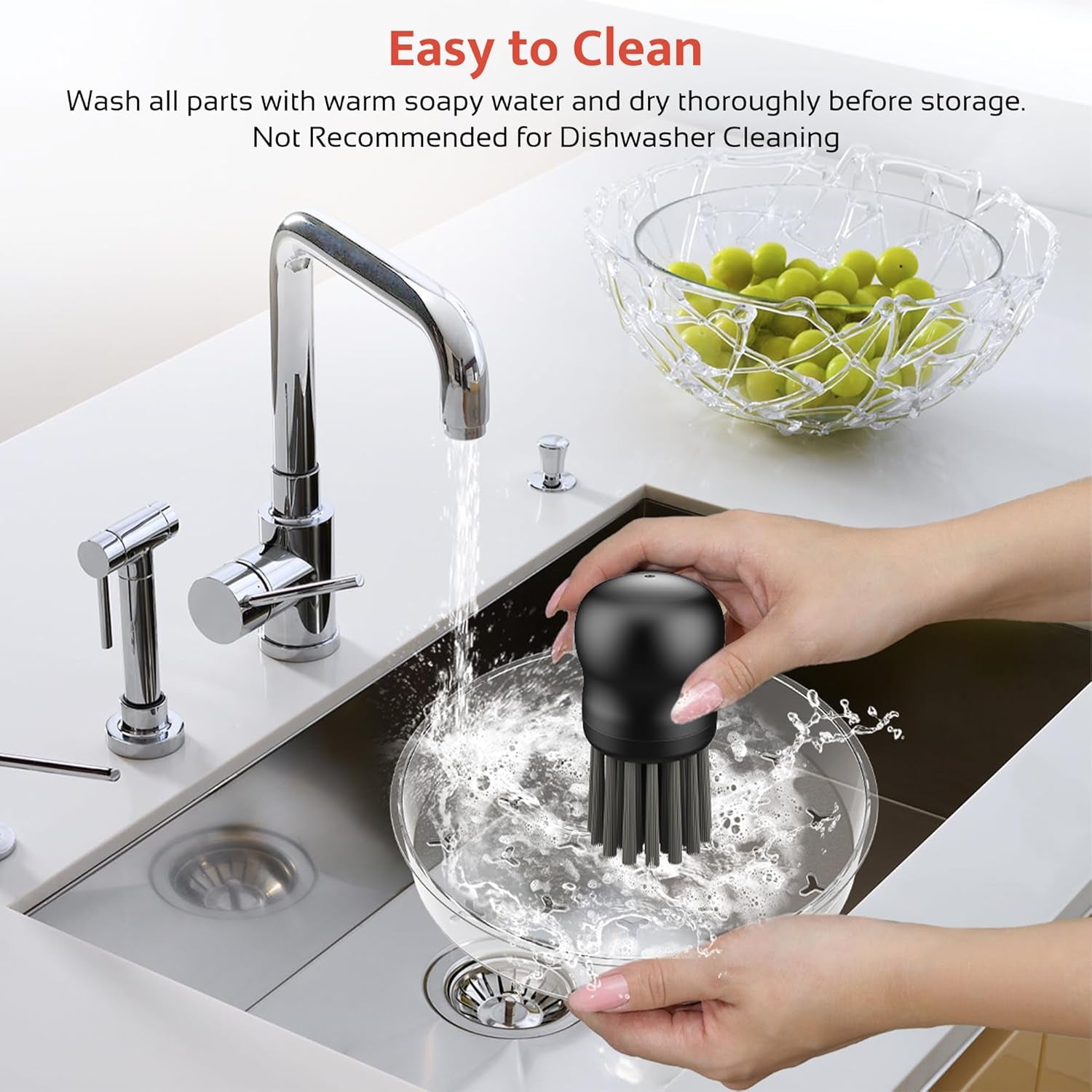 Chicken Shredder Plate, 7.09Inch Removable Plate for Meat Shredder, Clear Removable Tray Only Suitable for  Chicken Shredder Tool Twist, Easy to Install