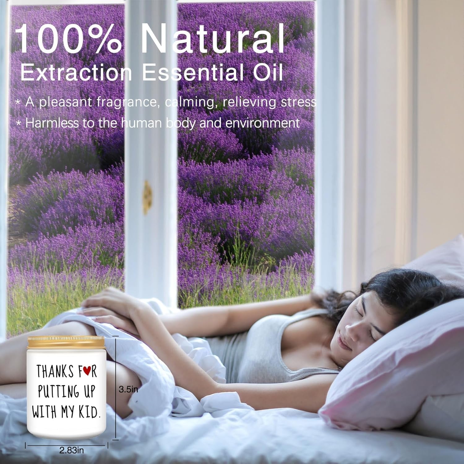 Teacher Appreciation Gifts, Teacher Gifts, Funny Anniversary Birthday Christmas Retirement Thanksgiving Best Gift for Teachers, Unique Lavender Scented Candles