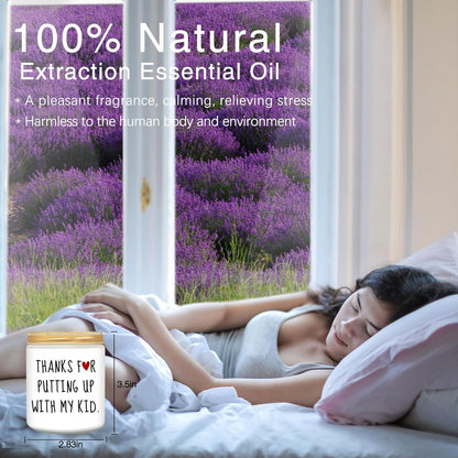 Teacher Appreciation Gifts, Teacher Gifts, Funny Anniversary Birthday Christmas Retirement Thanksgiving Best Gift for Teachers, Unique Lavender Scented Candles