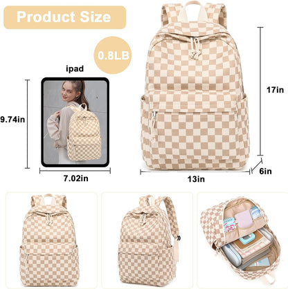 Backpack for Girls Kids Preschool Backpack with Lunch Box Kindergarten Bookbag Toddler School Bags Set