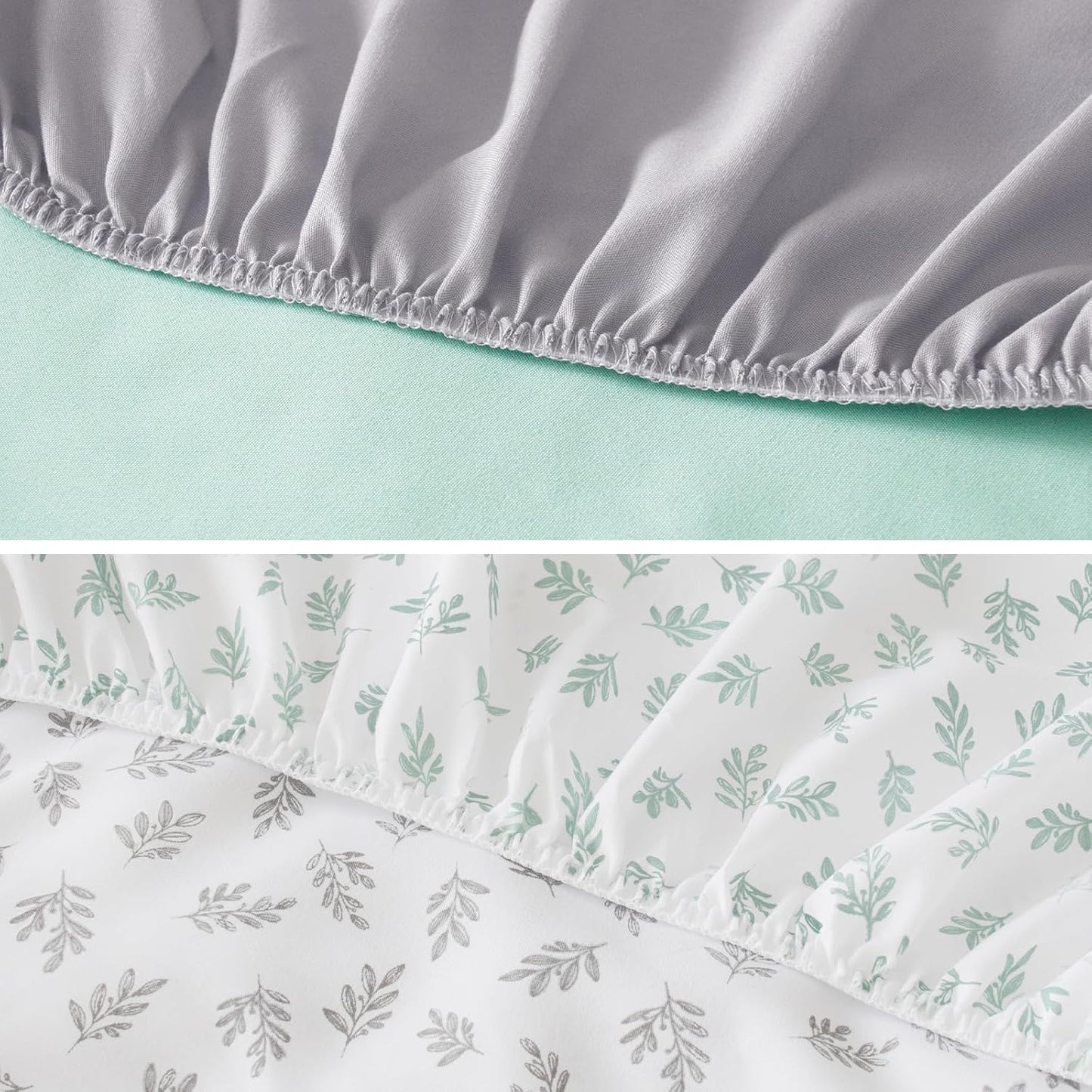 Changing Pad Cover, Diaper Changing Pad Covers 4 Pack, Fitted Baby Changing Table Sheets for 32''×16'' Change Table Pad, Cradle & Bassinet Sheets for Boys & Girls, Soft & Breathable