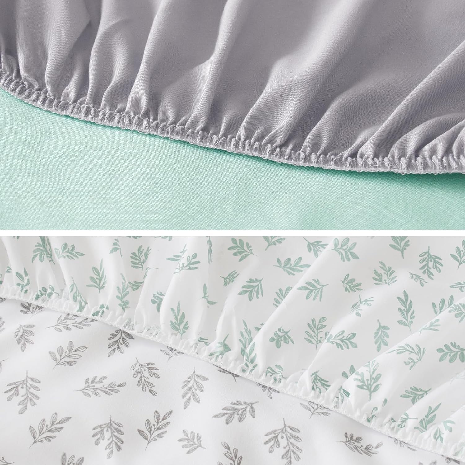 Changing Pad Cover, Diaper Changing Pad Covers 4 Pack, Fitted Baby Changing Table Sheets for 32''×16'' Change Table Pad, Cradle & Bassinet Sheets for Boys & Girls, Soft & Breathable