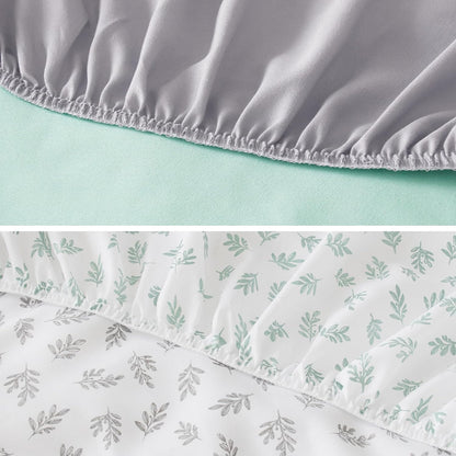 Changing Pad Cover, Diaper Changing Pad Covers 4 Pack, Fitted Baby Changing Table Sheets for 32''×16'' Change Table Pad, Cradle & Bassinet Sheets for Boys & Girls, Soft & Breathable