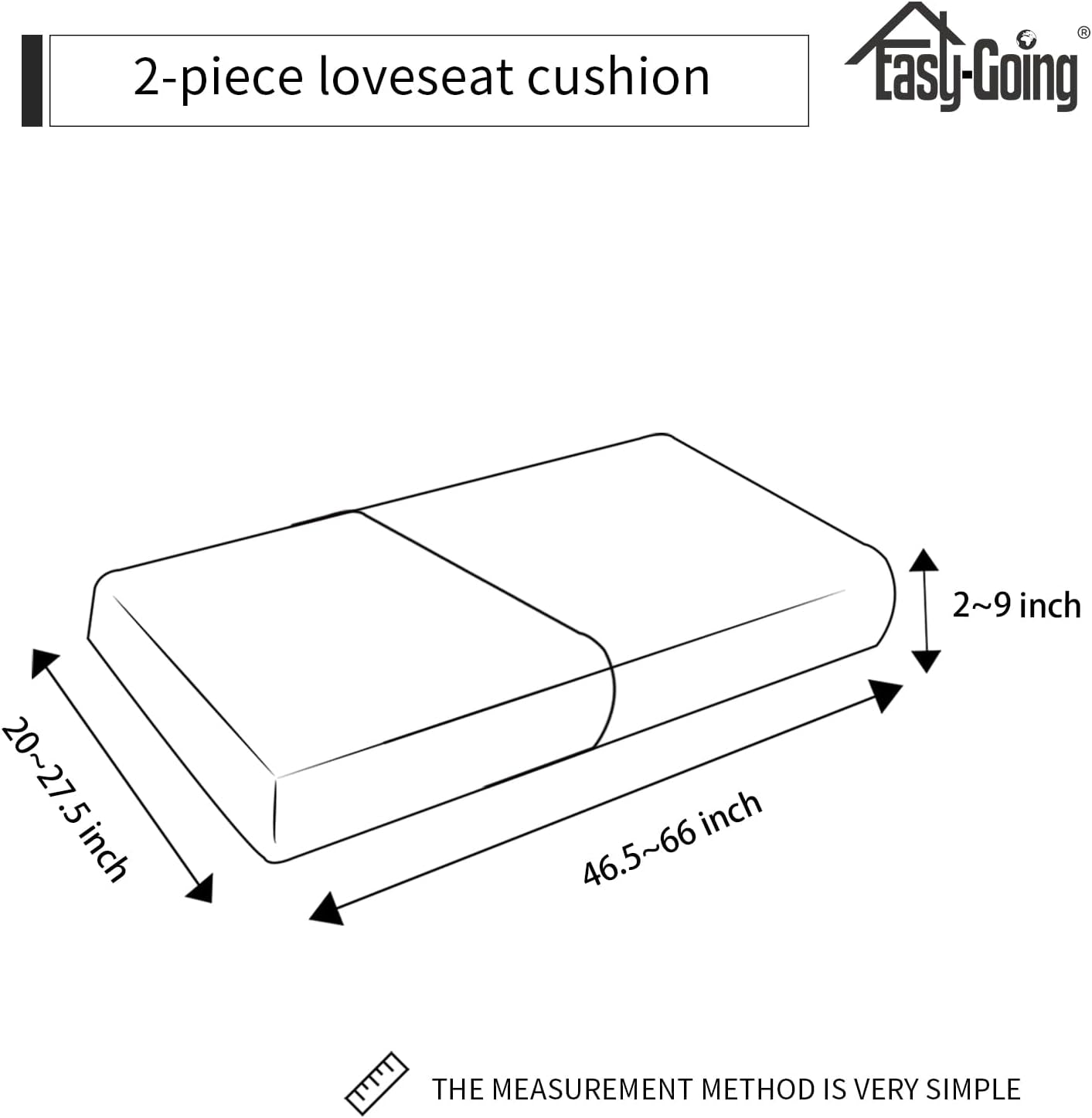 Fleece Chair Sofa Seat Cushion Slipcovers Soft Couch Cushion Cover Stretch Furniture Protector for Kids, Pets (2-Piece Loveseat Cushion, Navy)