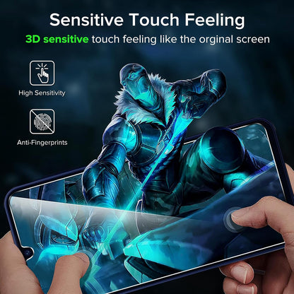 2 Pack Screen Protector for Samsung Galaxy A16 5G/Galaxy A17 5G, Tempered Glass Film, Alignment Frame, Easy Installation, Anti-Scratch Case Friendly Clear HD Film, 6.7-Inch