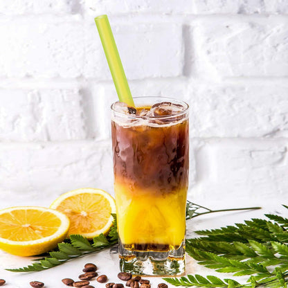 8 Pcs Extra Wide Reusable Boba Straws with 1 Bag & 2 Brushes - BPA FREE Multicolor Big Jumbo Large Plastic Straws for Smoothies, Bubble Tea(Tapioca, Boba Pearls), Milkshakes