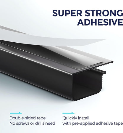 2 Pack Safe & Tidy Cable Management Solution - Protect Kids & Pets with Home & Office Cable Management under Desk,Cable Organizer, Cable Management Kit,Cord Organizer for Desk, 15.7Inx2