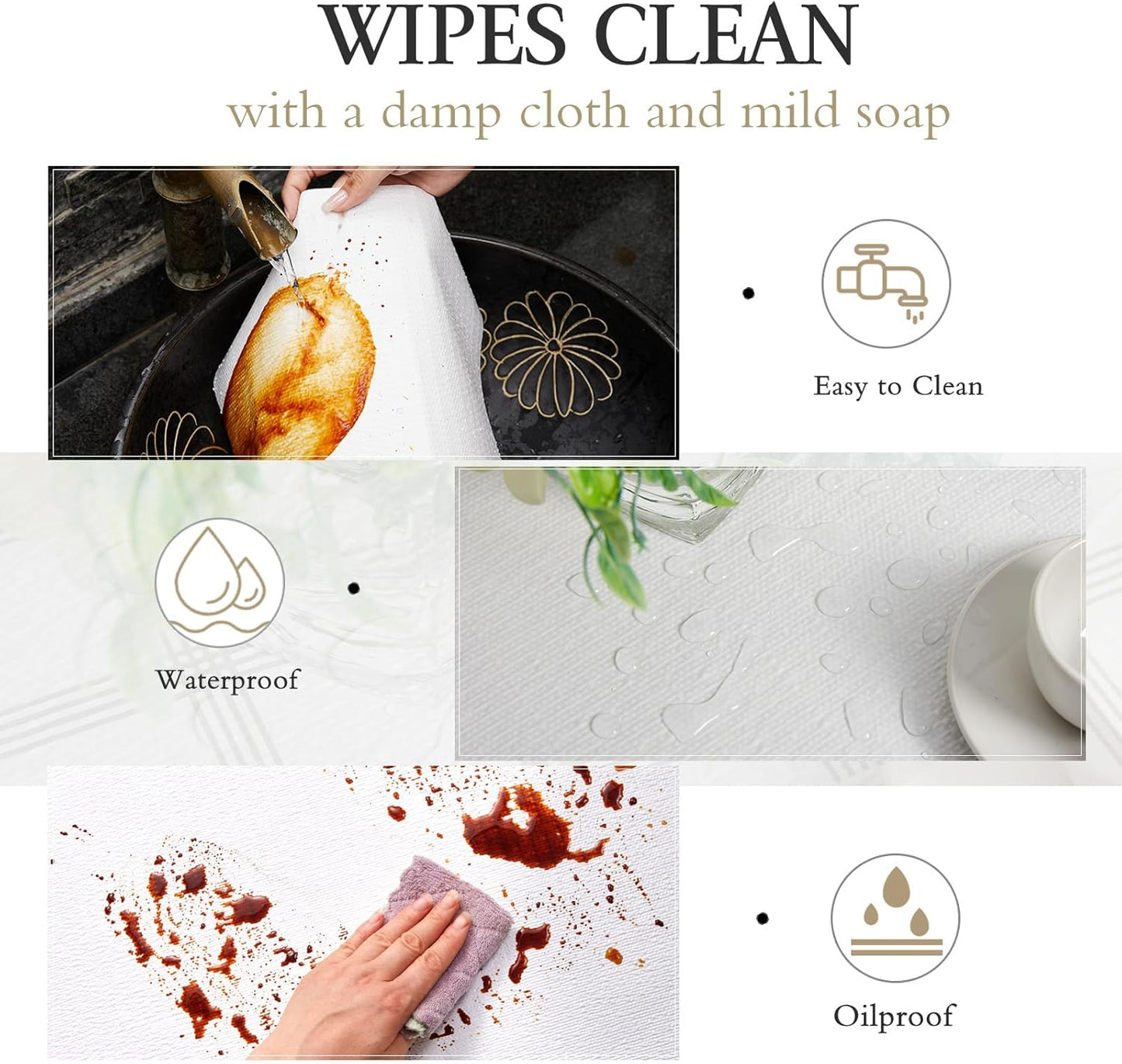 Shelf and Drawer Liner for Kitchen Cabinet, Non Adhesive Non Slip Shelf Paper Waterproof Washable Thickened for Dresser Pantry Shelve Bathroom Protector Liner(White,12 in X 10 FT)