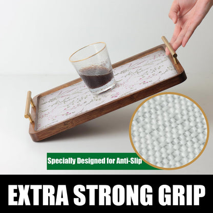 Floral Drawer and Shelf Liner for Cabinets, Non-Adhesive and Strong Non-Slip Flower Shelf Cabinet Drawer Liners for Kitchen,Table,Bookshelves,Waterproof Cupboard Liners,12In X 10FT