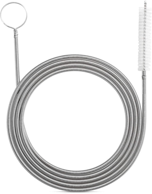 Long Drain Brush Flexible Feeding Tube Brush Slim Cleaning Brush Hose Pipe Brush