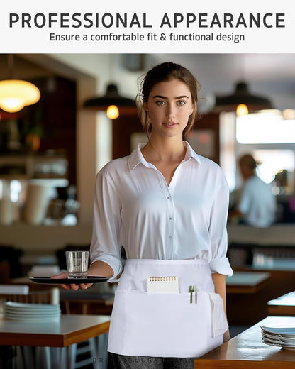 Server Apron, White