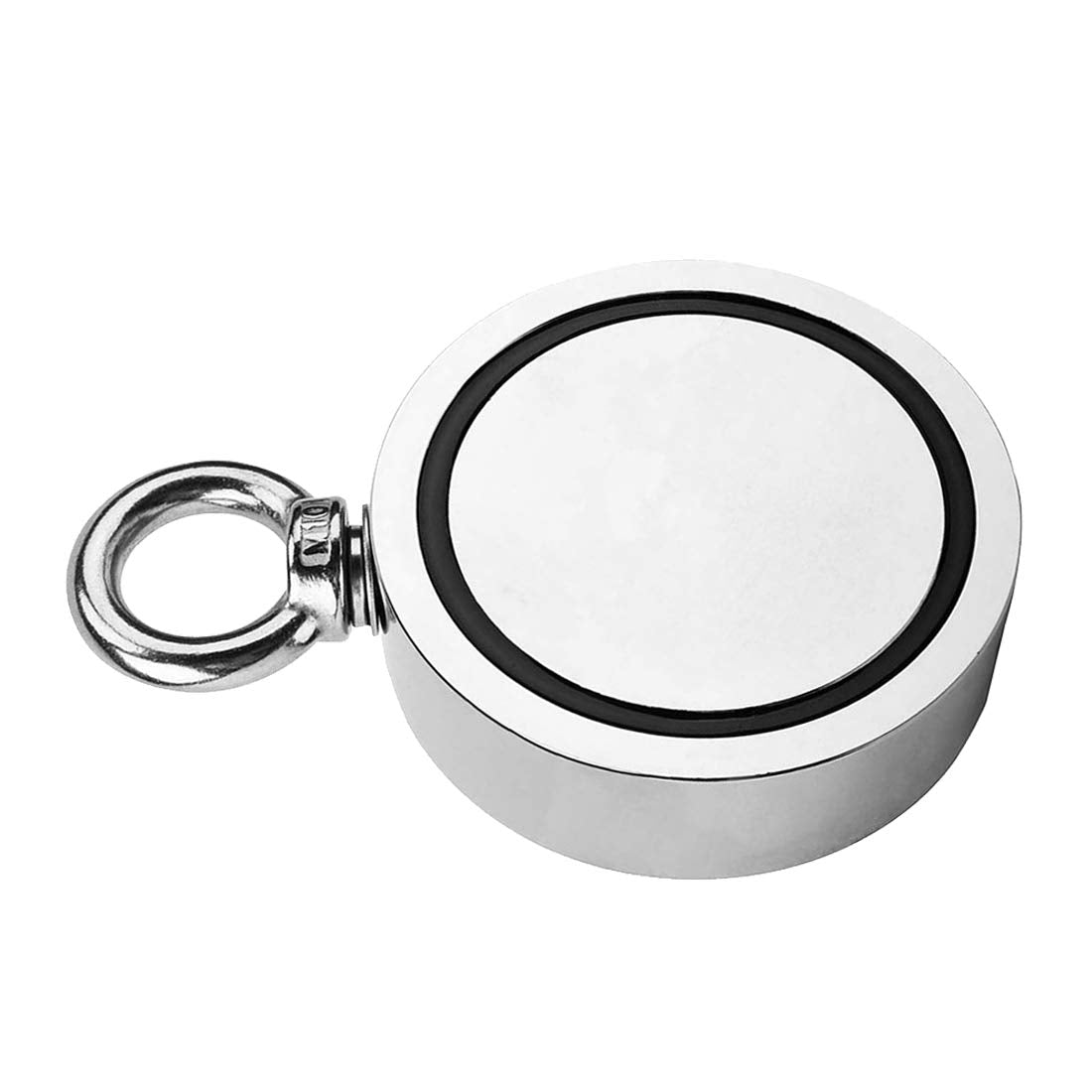 Heavy-Duty Neodymium Magnet Fishing Kit with 1000LBS Pulling Force, Double-Sided Magnets, 20M Durable Rope, and Protective Gloves