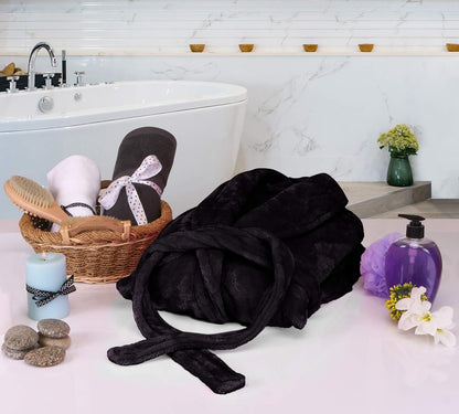 Womens Women Women'S Shawl Collar Bathrobe
