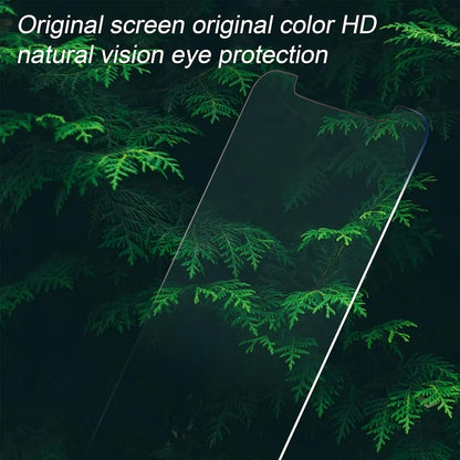 [Eye Protection] anti Blue Light Screen Protector for Iphone 12 Pro Max 2 Pack [6.7 Inch]+ 2 Pack Camera Lens Protector, Case Friendly Tempered Glass Film,[9H Hardness] - HD