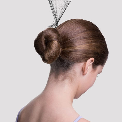 Invisible Hair Nets and U Shaped Hair Pins Set/Hair Bun Shaper Set with 50Pcs Elastic Edge Mesh Hair Nets and 10Pcs Positioning U Shaped Hair Pins for Women Hair Bun(Brown)