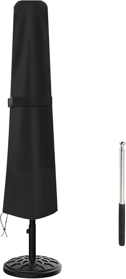 Umbarlla Cover Waterproof Heavy Duty 600D Oxford Patio Umbrella Cover for 7Ft to 10Ft Umbrella Covers for Umbrellas Outdoor Garden Umbrellas Parasol Cover with Push Rod