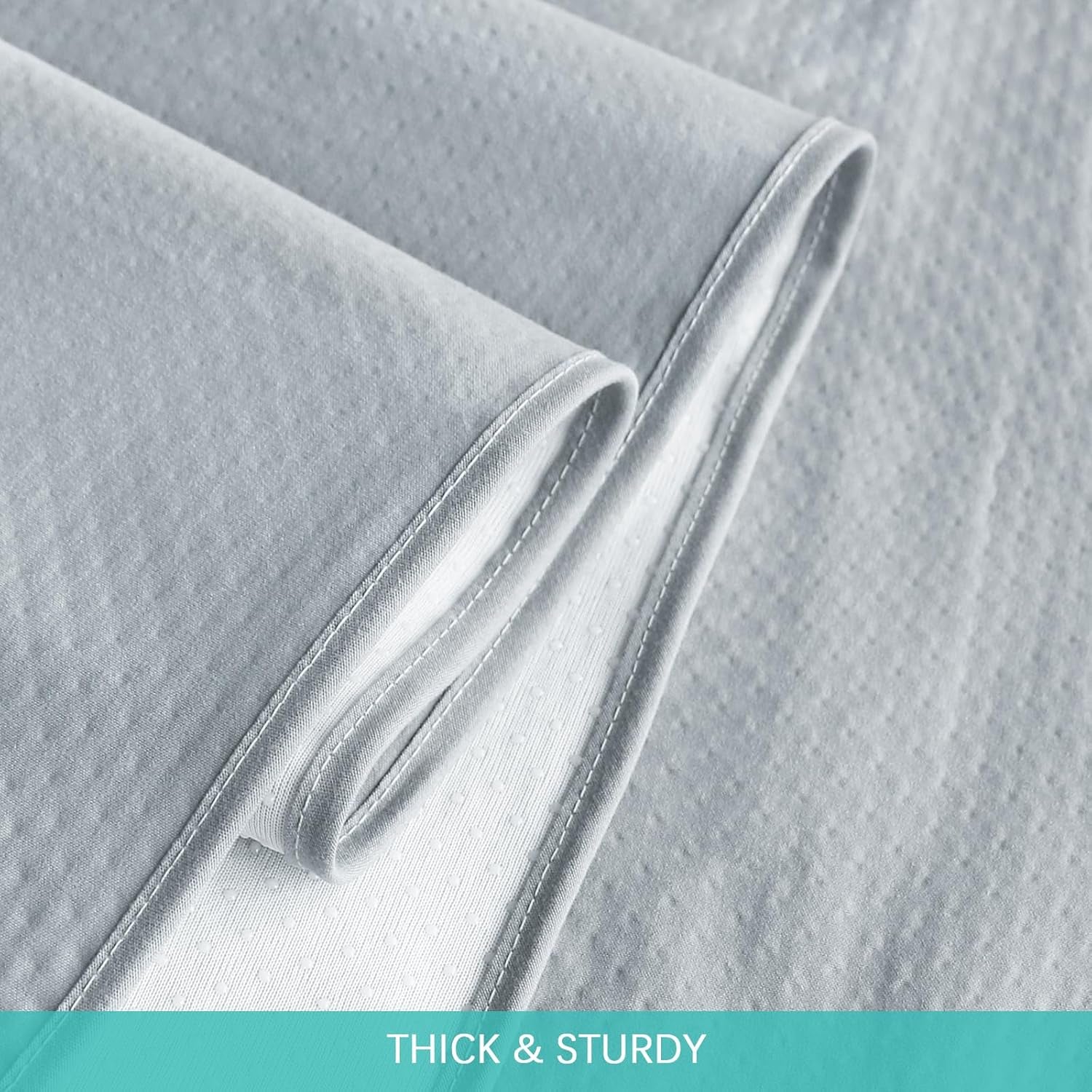 Splat Mat 2 Pack for under High Chair & Arts & Crafts & Eating Mess, Waterproof 42''×46'' Baby Playtime Anti-Slip High Chair Mat for Floor or Table, Reusable & Portable Splash Mat