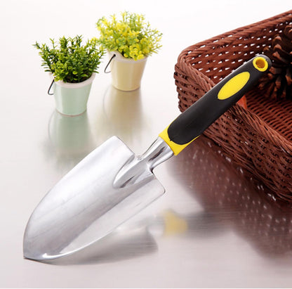 Trowel Garden Tool Gardening Shovel, Stainless Steel Hand Shovel with Rubber Handle, Garden Hand Tools for Men, Women and Kids.